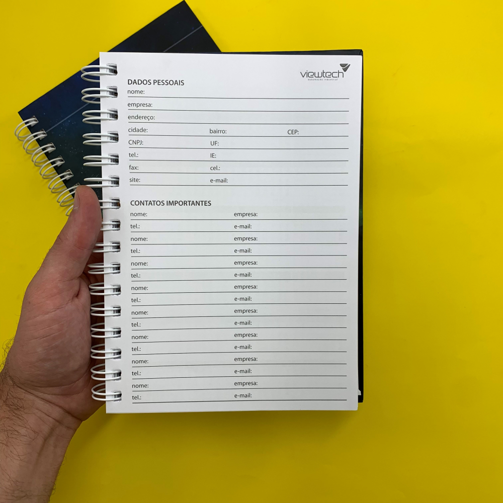 Caderno Personalizado 15x21cm