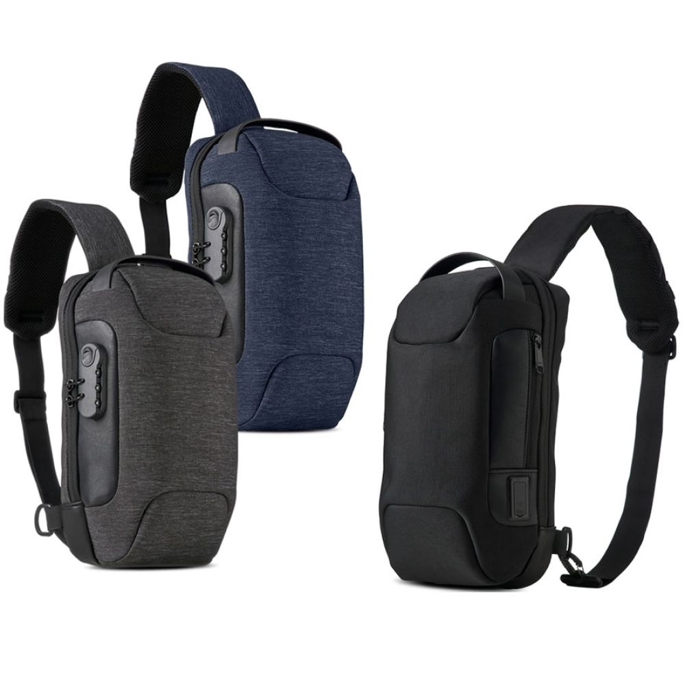 Mochila de Ombro USB Anti-Furto-04058