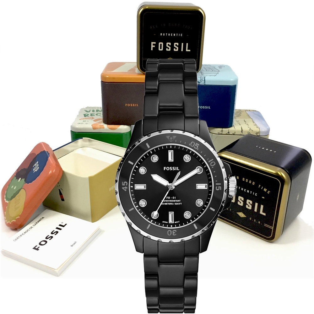 Relógio Fossil Personalizado-CE1108/2PN